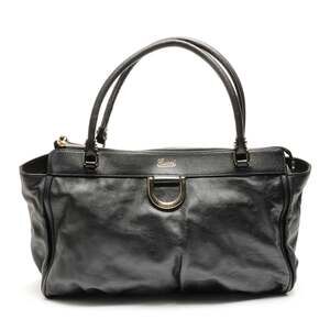 GUCCI Black Leather Bag